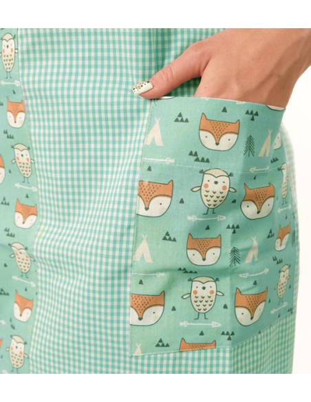 GREMBIULE MAESTRA GUFI E VOLPI