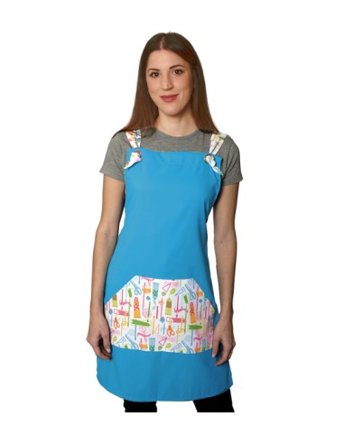 GREMBIULE MATERIALE SCOLASTICO TURCHESSE