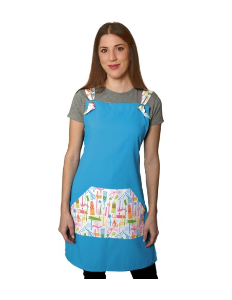 GREMBIULE MATERIALE SCOLASTICO TURCHESSE