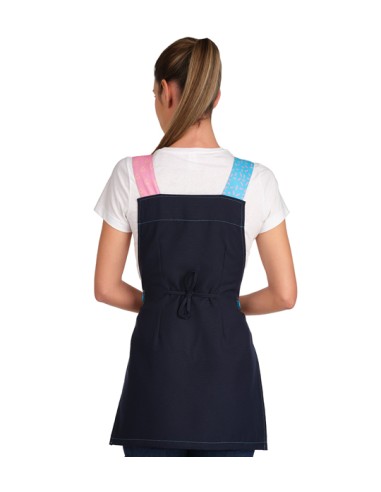 ESTOLA MAESTRA LOVE ESTILO DENIM. Batas y pichis para maestra