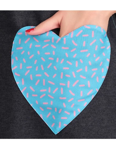 GREMBIULE MAESTRA DENIM LOVE. Grembiuli e camici da insegnante