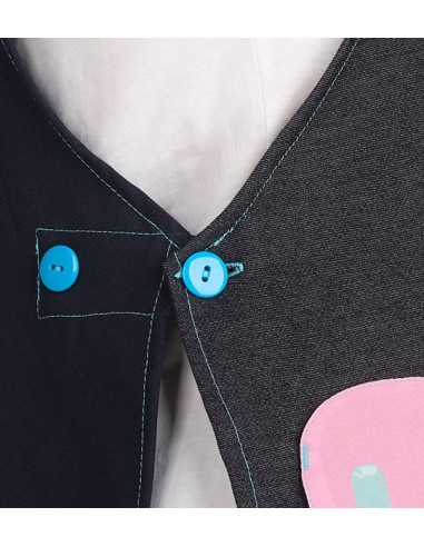 GREMBIULE MAESTRA DENIM LOVE. Grembiuli e camici da insegnante