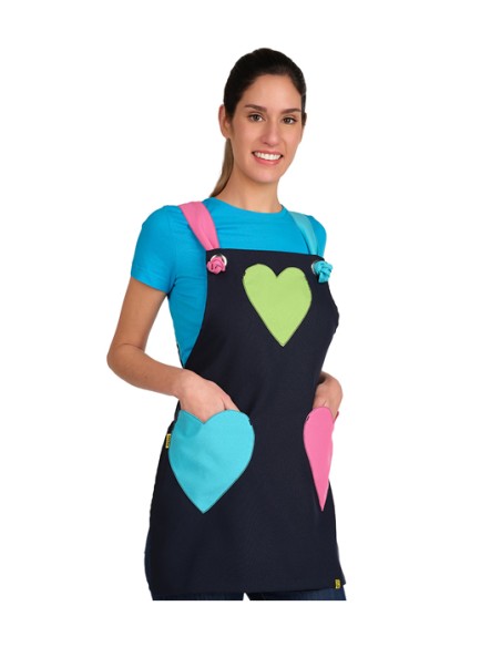 ESTOLA MAESTRA LOVE. Batas y pichis para maestra