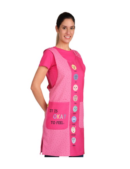 ESTOLA MAESTRA EMOCIONES. Delantales, batas y pichis para maestra