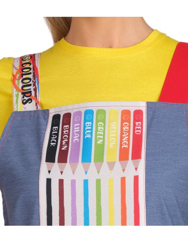GREMBIULE MAESTRA COLORI. Grembiuli e camici da insegnante