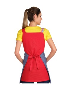 ESTOLA MAESTRA LAPIZ COLORES. Delantales, batas y pichis para maestra 2