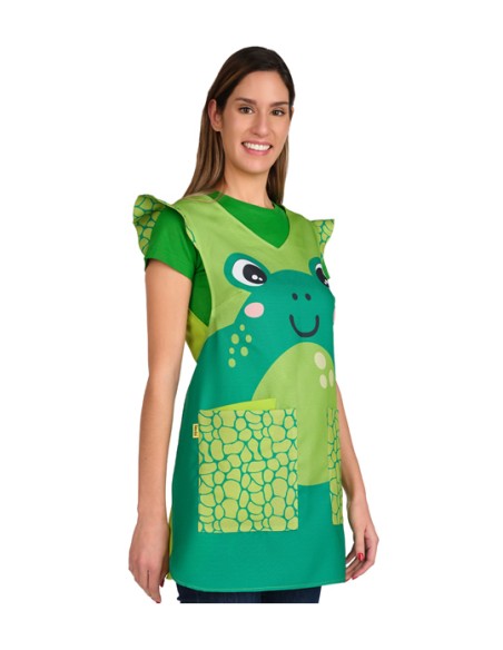 GREMBIULE MAESTRA RANA. Grembiuli e camici da insegnante