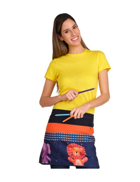 DAVANTINI MAESTRA CARTONI ANIMATI. Camice e vestaglia da insegnante