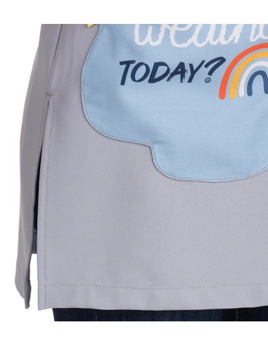 VESTITO MAESTRA NUVOLE. Giacca, grembiules da scolastiche