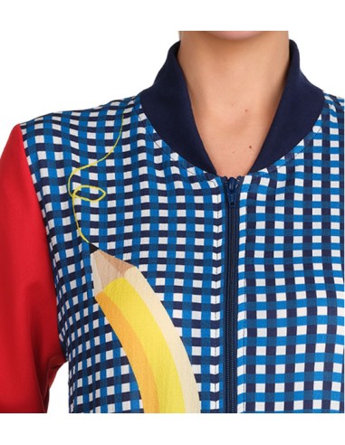 CAMICE MAESTRA GOMMA E MATITA. Camice e grembiule da insegnante