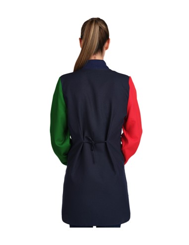 BATA MAESTRA GOMA LÁPIZ. Estolas, batas y pichi para profesoras