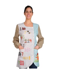 CAMICE MAESTRA AGRICOLA. Grembiuli, camici e vestito da insegnante