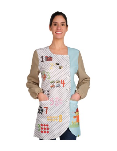 CAMICE MAESTRA AGRICOLA. Grembiuli, camici e vestito da insegnante