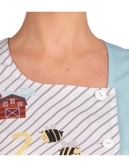 CAMICE MAESTRA AGRICOLA. Grembiuli, camici e vestito da insegnante