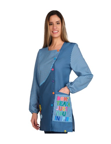 ESTOLA MAESTRA SMILE AND INSPIRE. Estolas, pichis y batas de maestra.