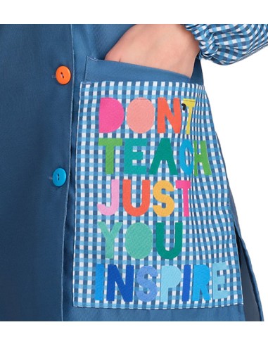 GREMBIULE MAESTRA SMILE AND INSPIRE. Grembiuli per insegnanti