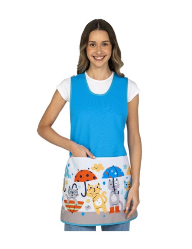 GREMBIULE GATTINI DELLA PIOGGIA