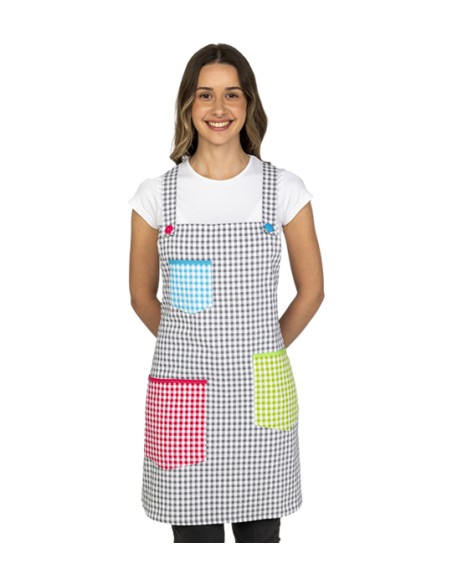 ESTOLA VICHY BOLSILLOS COLORES