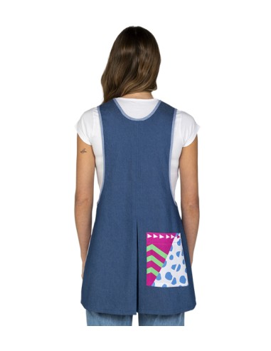 VESTITO MAESTRA DENIM INDIAN. Camici e grembiuli da insegnante