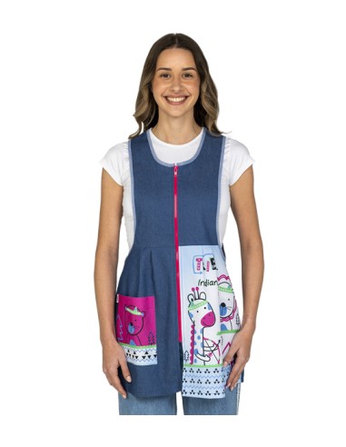 VESTITO MAESTRA DENIM