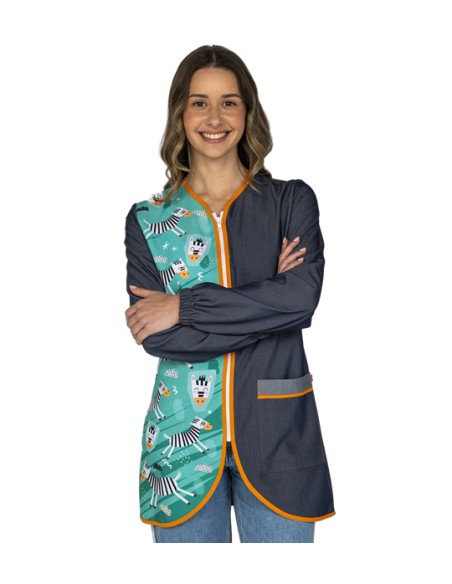 CAMICE MAESTRA ZEBRE