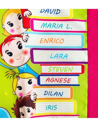 ESTOLA MAESTRA LIBROS BORDADO