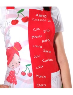 GREMBIULE MAESTRA BAMBINA DELLA FRUTTA VINILO 2