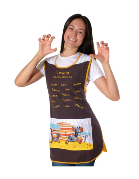 ESTOLA MAESTRA CEBRA BORDADO
