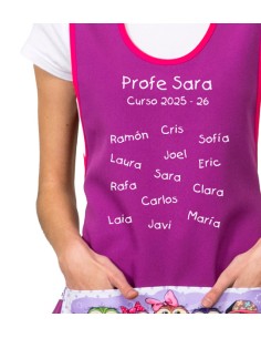 ESTOLA MAESTRA SCHOOL BORDADO. REGALO MAESTRA 2