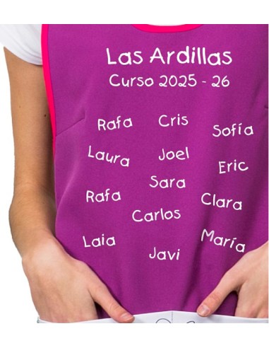 ESTOLA MAESTRA MARIPOSAS LILA VINILO
