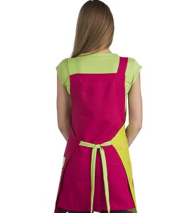 GREMBIULE MAESRA LIBRI FUCSIA